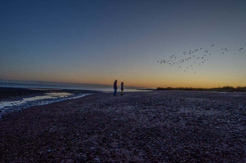 Mersea England Jan 2025